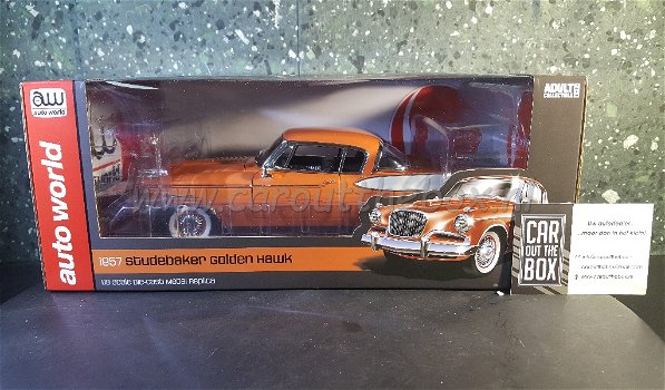 Studebaker Golden Hawk 1957 1:18 Auto World - 5