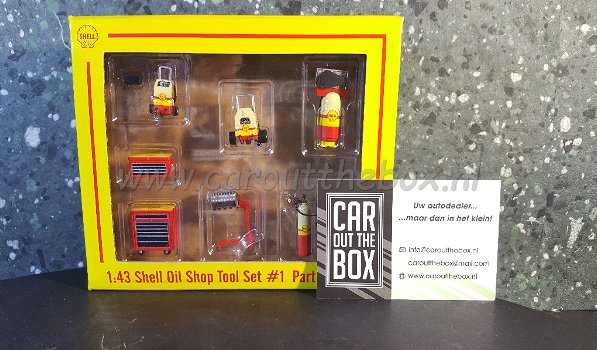 SHELL garage tool set 1:43 GMP - 4