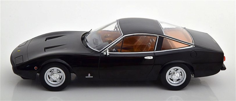 Ferrari 365 GTC 4 1971 zwart 1:18 KK Scale - 0