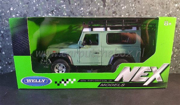 Land Rover Defender off road 1:24 Welly - 4