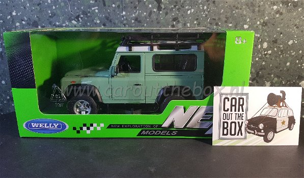 Land Rover Defender off road 1:24 Welly - 5
