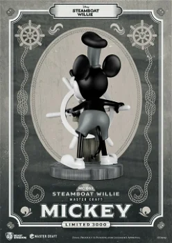 Beast Kingdom Steamboat Willie Master Craft Mickey Statue MC-053 - 6