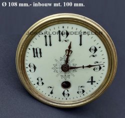 = Pendule uurwerk = Japy Fréres =47102