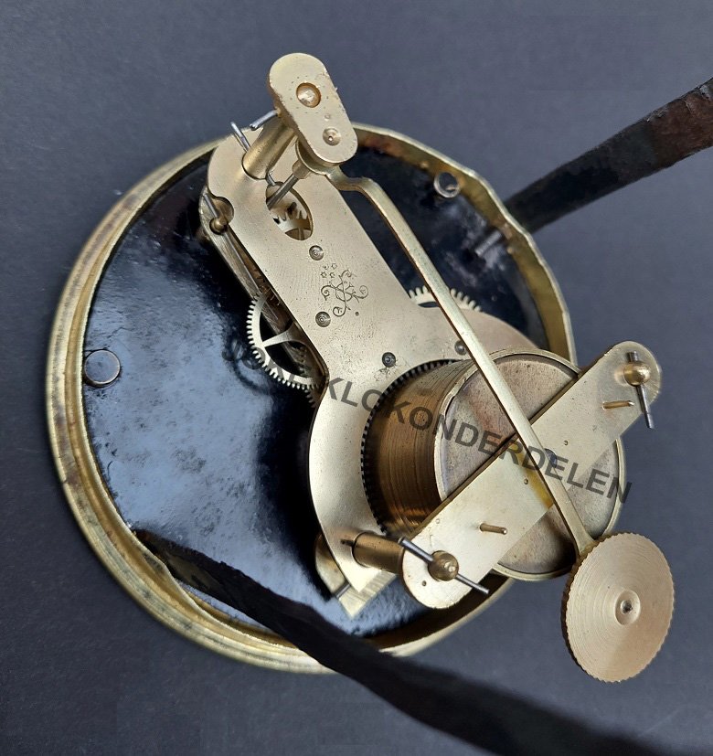 = Pendule uurwerk = Japy Fréres =47102 - Afbeelding 6