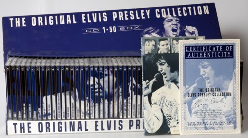 Elvis Presley – The Original Elvis Presley Collection (50 CD met Boek en Certificaat) Nieuw - 1