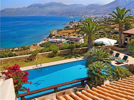Geweldige Villa Nisos in Hersonisos, Kreta, Griekenland, 6 gasten, vanaf 2065 per week. - 0