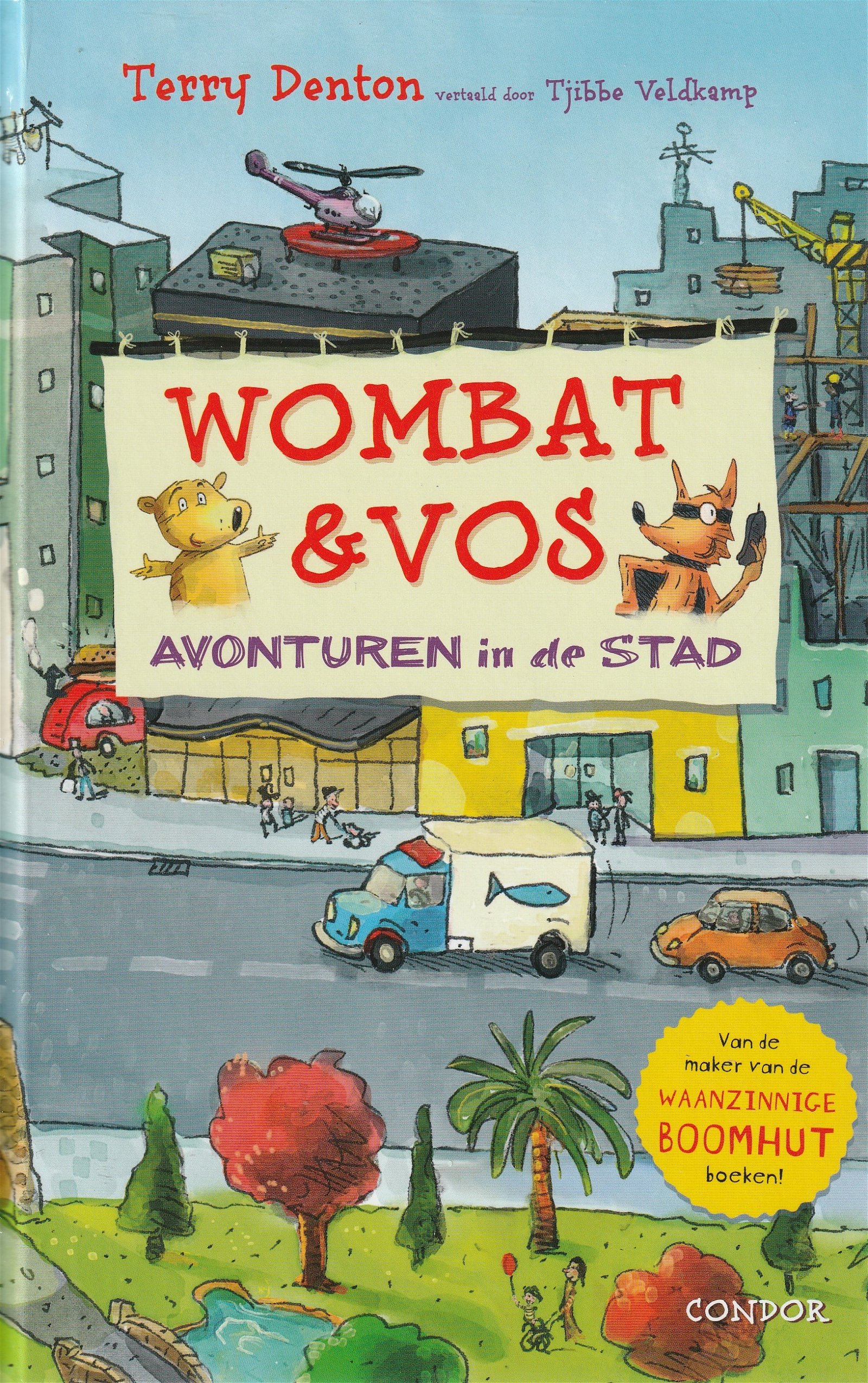 WOMBAT & VOS, AVONTUREN IN DE STAD - Terry Denton - nr. 1