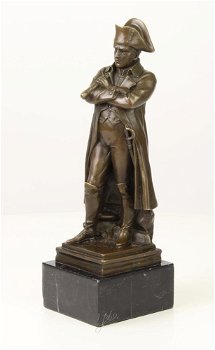 Een bronzen beeld van Napoleon , napolion , brons , beeld - 1