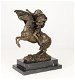 Een bronzen beeld van Napoleon op paard , brons , paard - 0 - Thumbnail
