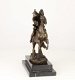 Een bronzen beeld van Napoleon op paard , brons , paard - 6 - Thumbnail