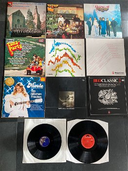 Pakket LP Vinyl platen - divers genres en merken - 0