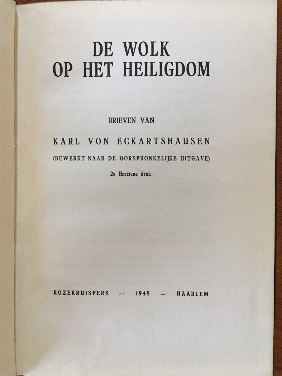 De wolk op het heiligdom - Karl von Eckartshausen - Afbeelding 2