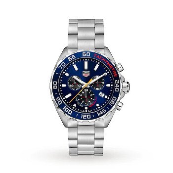 TAG HEUER Special Edition Formula 1 Red Bull Racing Quartz Chronograph 43mm Mens Watch - 0