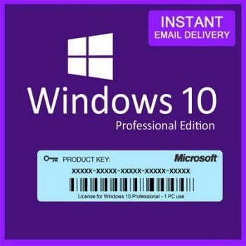 Windows 10 pro key for 1 pc ( Lifetime activation ) - 0