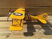 metalen vliegtuig , geel , hobby , vliegtuig , hand gemaakt - 1 - Thumbnail