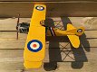 metalen vliegtuig , geel , hobby , vliegtuig , hand gemaakt - 3 - Thumbnail