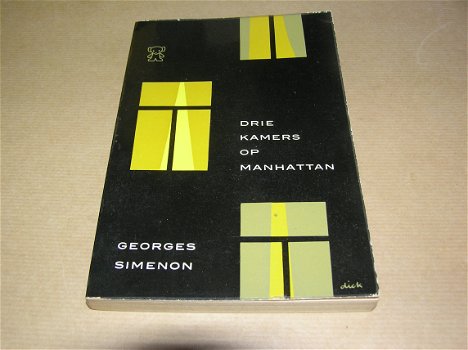 Drie kamers op Manhattan-Georges Simenon - 0