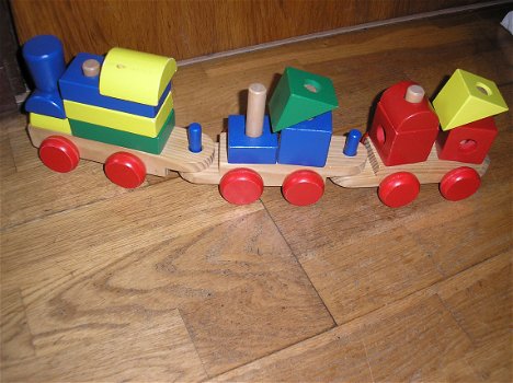Diverse houten speelgoed - 6