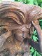 Prachtig wandornament vrouw-jugendstil-art deco-plant - 1 - Thumbnail