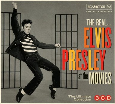 Elvis Presley – The Real... Elvis Presley At The Movies (3 CD) Nieuw/Gesealed - 0