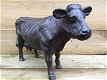 Sculptuur metalen grote koe, prachtig , koe , marmer - 1 - Thumbnail