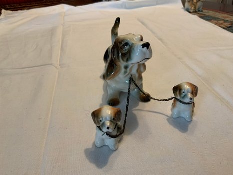 Antieke keramieken hondenbeeldjes - 4