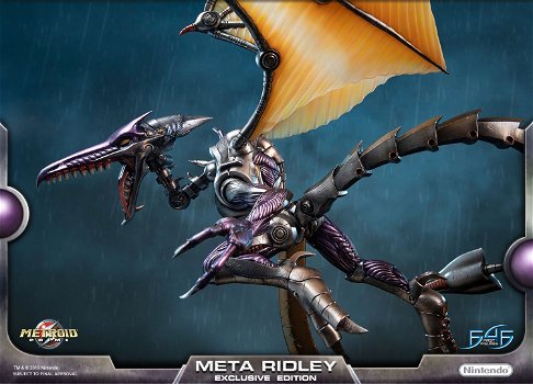 First 4 Figures Metroid Prime Meta Ridley Exclusive - 4