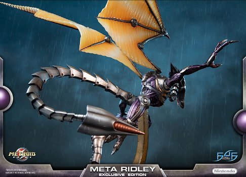 First 4 Figures Metroid Prime Meta Ridley Exclusive - 5