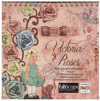 Nieuw Easy to MakeFlowers Pad Victoria Roses van Fabscraps - 0