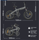 HIMO ZB20 MAX Global version Folding Electric Mountain Bike - 7 - Thumbnail
