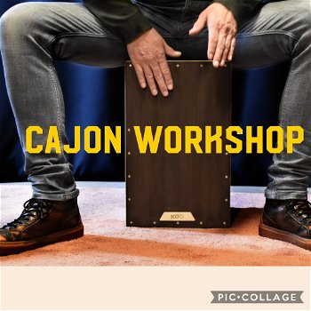 Workshop Cajon drummen als Vergaderbreak - 2