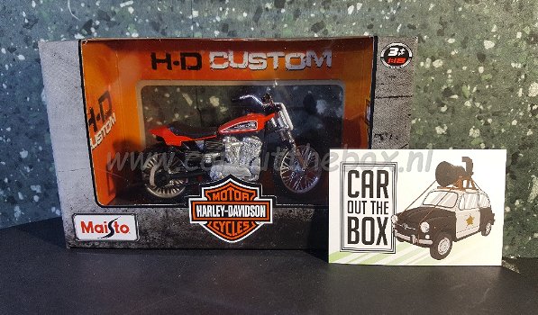 Harley Davidson racing bike XR750 1:18 Maisto MA199 - 5