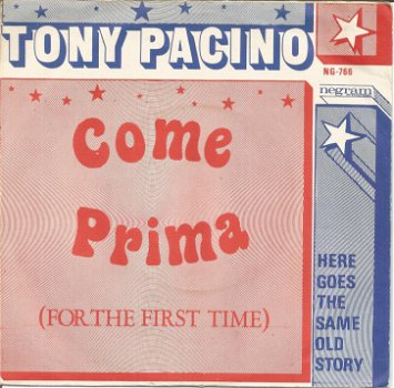 Tony Pacino – Come Prima (1976) DISCO - 0