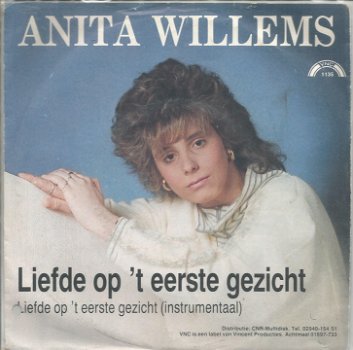 Anita Willems – Liefde Op 'T Eerste Gezicht (1987) - 0