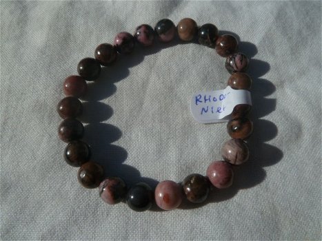 Armband kogel Rhodoniet - 1