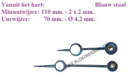 = Wijzers = Oeil-de-Boeuf / schoolklok =47179