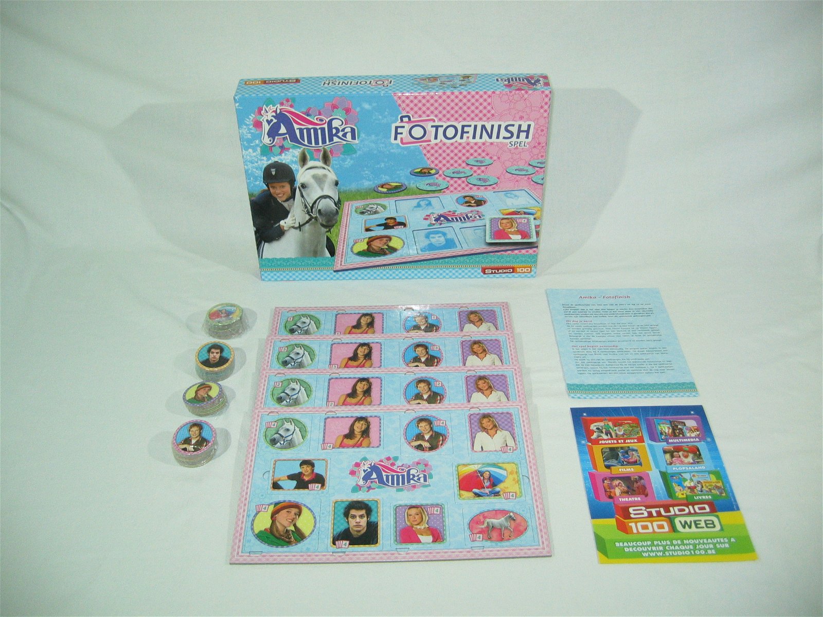 Amika Foto Finish Spel - Studio 100 - Volledig - Afbeelding 2