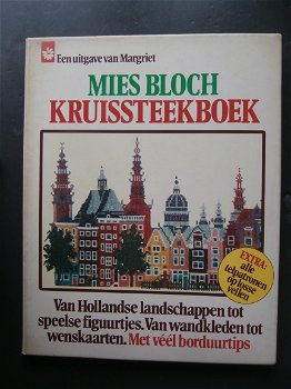 Kruissteekboek Mies Bloch, map, borduurpatronen en voorbeeldenboek - 0