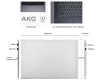 Xiaomi Mi Notebook 8GB DDR4 256GB SSD Intel Core i5-8250U - 3 - Thumbnail