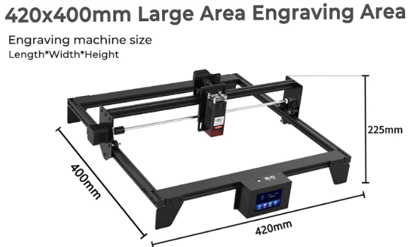 Tronxy Marker40 5.5W DIY Laser Engraver Cutter, 0.15 Laser - 5