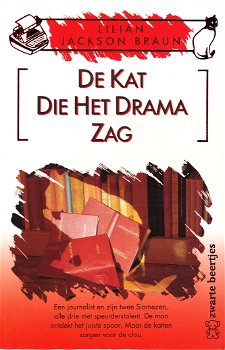 DE KAT DIE HET DRAMA ZAG - Lilian Jackson Braun - 0