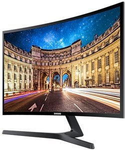 24" Samsung C24F396FHR Curved/FHD/HDMI/VGA - Afbeelding 2