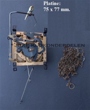 = Uurwerk koekoek = Regula 20 =47199 - 0