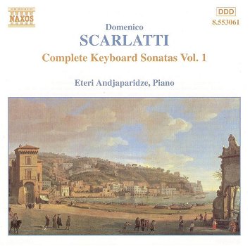 Eteri Andjaparidze - Domenico Scarlatti, – Complete Keyboard Sonatas Vol. 1 (CD) Nieuw - 0