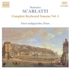 Eteri Andjaparidze  -  Domenico Scarlatti, – Complete Keyboard Sonatas Vol. 1  (CD) Nieuw