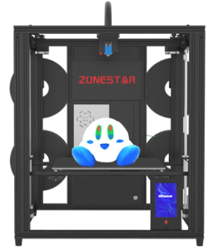 Zonestar Z9V5 MK3 3D Printer Auto Leveling Adjustable 4 Extr - 1