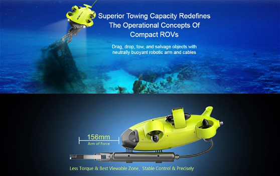 FIFISH V6S Underwater Robot with 4K UHD Camera 100m Depth - 4