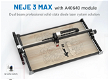 NEJE 3 MAX Laser Engraver, A40640 Dual Laser Beam Module Kit - 1 - Thumbnail