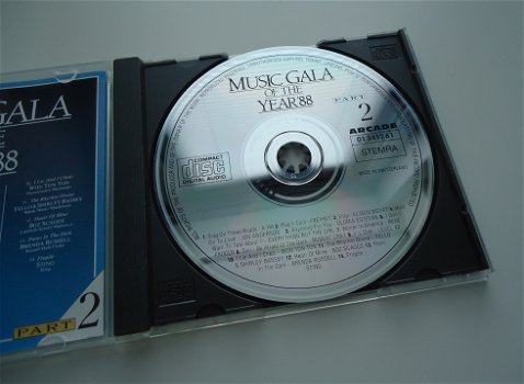 De originele verzamel-CD Music Gala Of The Year 1988 Part 2. - 6
