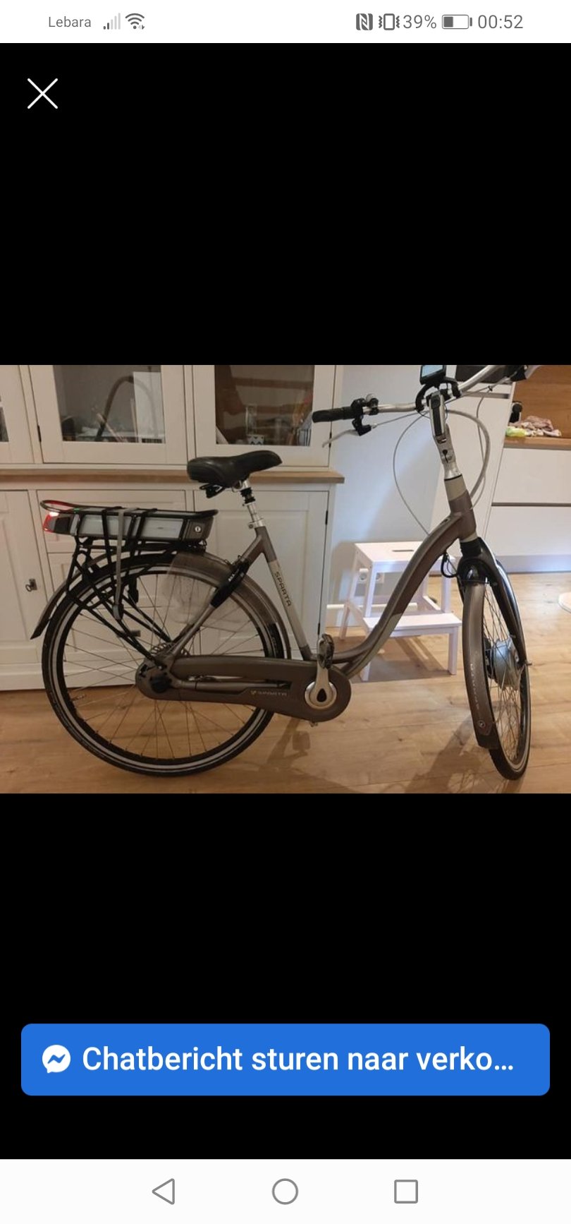 Nette Sparta damesfiets ebike 8 versnellingen - nr. 1